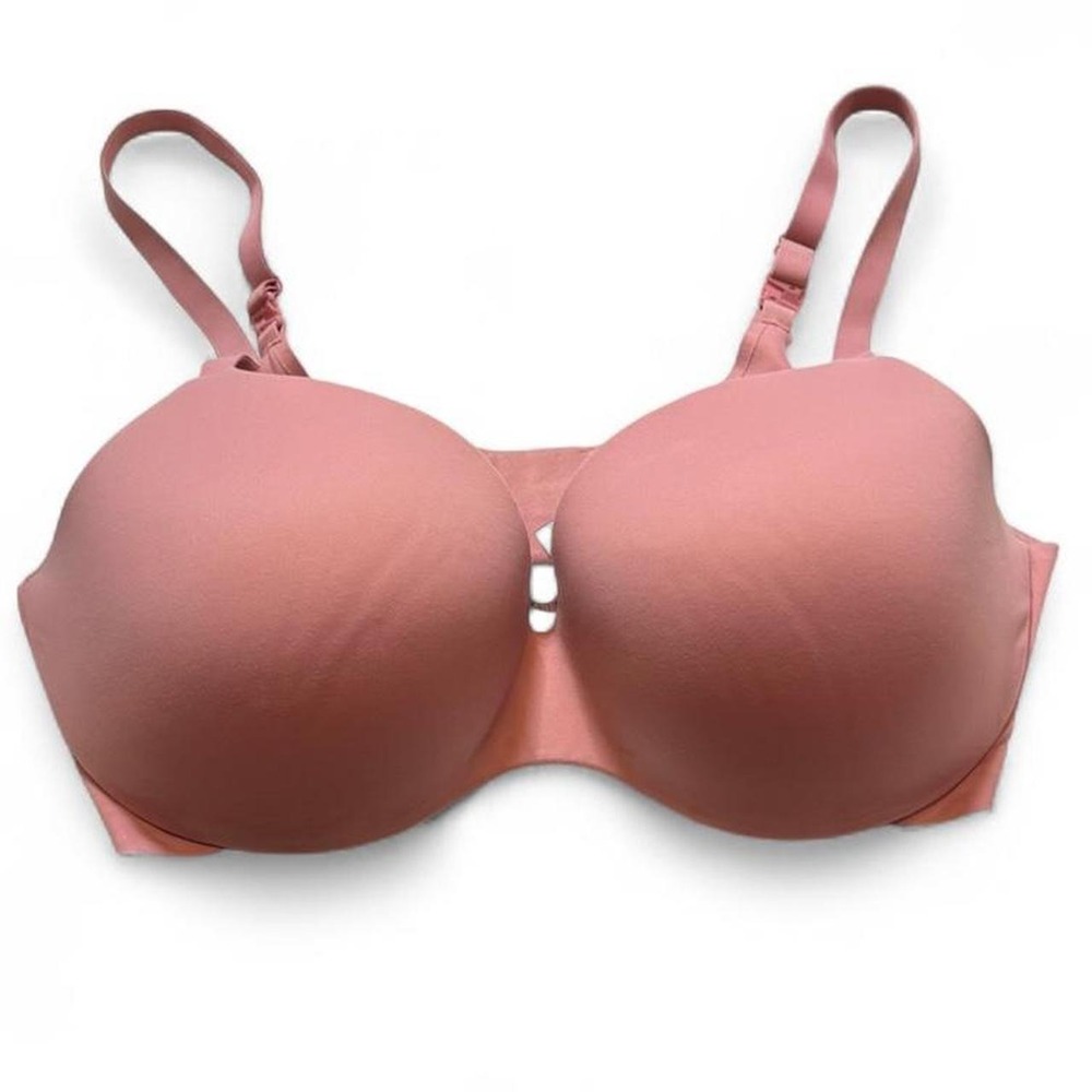 Victoria's Secret Pink Smooth Push Up U desire T Shirt Bra, Women's Size 38DDD